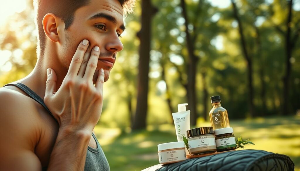 Natürliche Pflege für Sportler bei Hautbelastung