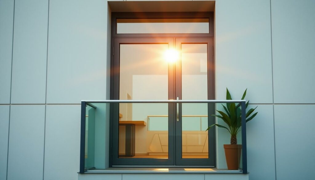 balkontür mit nachhaltiger bauweise energieeffizienz